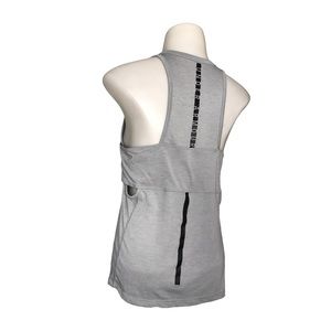 Under Armour | Gray Sleeveless side cut out loose fit shirt